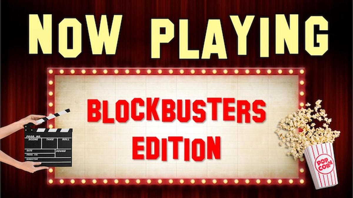 Now Playing: Blockbusters Edition! image number null
